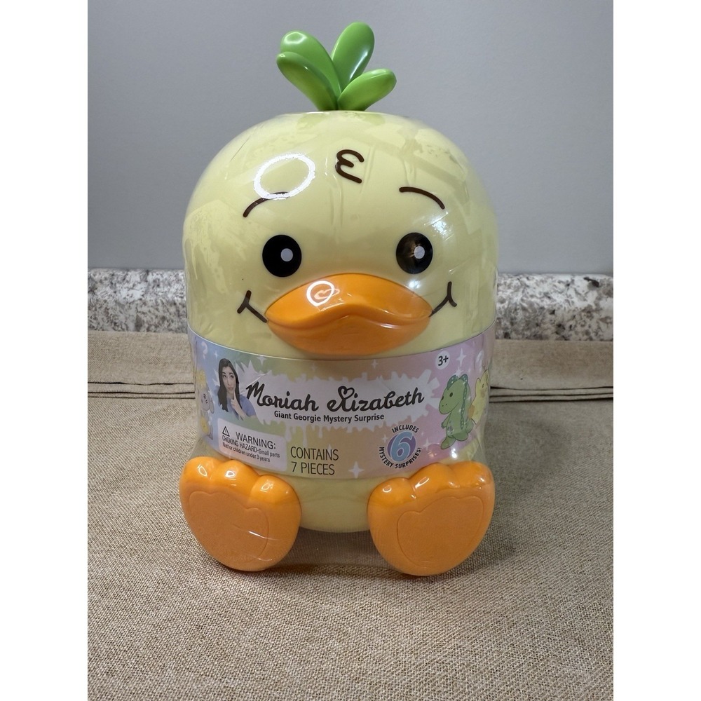 NEW, Sealed Moriah Elizabeth Giant Georgie 7 Mystery Surprises, Great for Easter